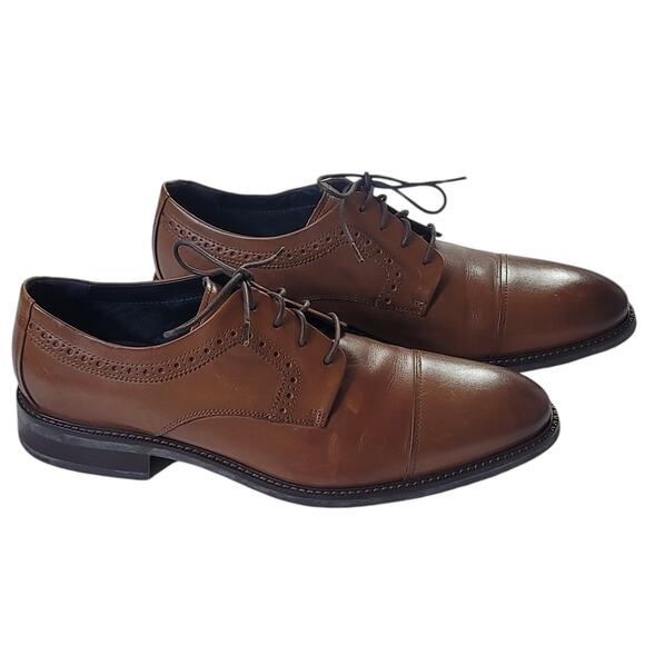 Cole Haan Men's Benton Cap Toe Leather Oxford Size 12 M - Picture 3 of 11